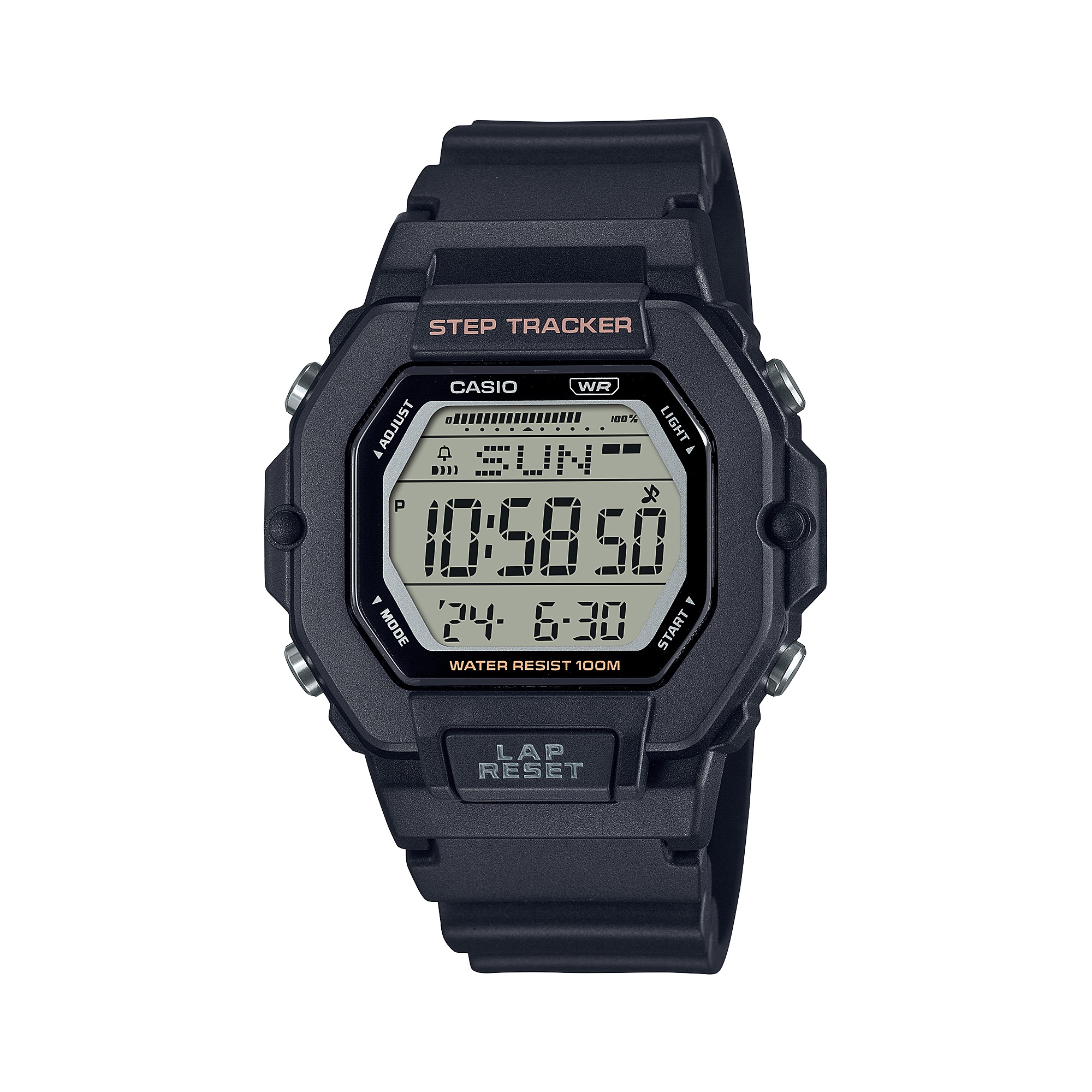 카시오워치스 > 디지털(전자) 스포츠시계(여성용)  > LWS-2200  > LWS-2200H-1A 카시오 손목 시계